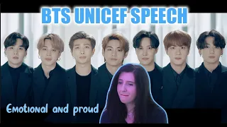 BTS’ inspiring speech 2020 | UNICEF - Reaction (i cried. Again)