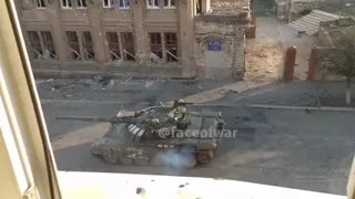 T-72B3 hit by NLAW keeps rolling