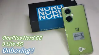 OnePlus Nord CE 3 Lite 5G - Unboxing !