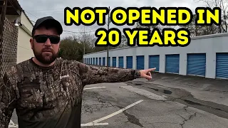 We Bought an Abandoned Storage Unit That Hasn’t Been Opened In 20 Years