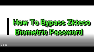 How to Bypass Biometric Password