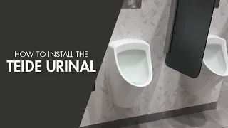 How to Install a Turner Hastings Teide Urinal