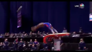 Simone Biles Amanar 2021 USA Gymnastics Trials Day 1