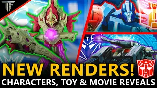 First Look At Mirage, New Character Renders & Toy Reveals For Transformers One! - Transformers News