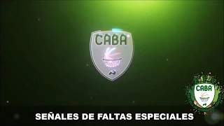 SEÑALES OFICIALES DEL ARBITRAJE DEL BALONCESTO 2018