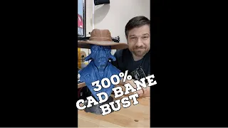 Completed Cad Bane Bust 3D Printed @ 300% #Shorts