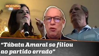 Não é possível a Tábata Amaral continuar no PDT, diz Ciro Gomes