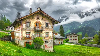 Guarda: the most beautiful Swiss village 🇨🇭 Switzerland 4K