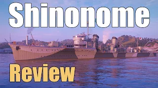 Shinonome Review | World of Warships Legends | 4k