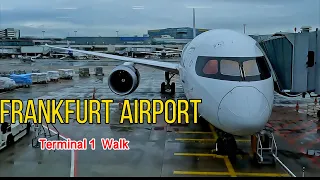 Frankfurt Airport Terminal1||4k Walking tour Frankfurt Airport| International Airport Frankfurt