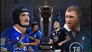 LIVE: ITALY V SCOTLAND GUINNESS SIX NATIONS RUGBY 2022 - Alternative Commentary