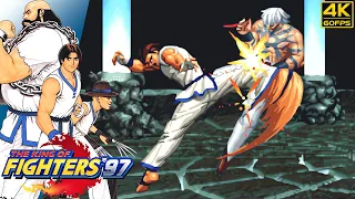 The King of Fighters '97 - Korea Justice Team (Arcade / 1997) 4K 60FPS