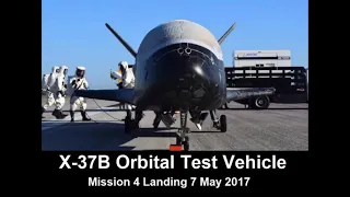 2017-05-07: Boeing X-37B OTV-4 Mission 4 Landing