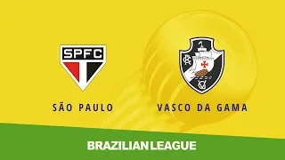 Sao Paulo vs Vasco (2-1) - Brazilian Serie A - Full match