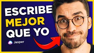 🤖 INTELIGENCIA ARTIFICAL que ESCRIBE Copywriting Mejor que TÚ (Conociendo a Jasper)