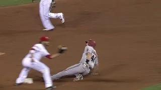 ARI@CIN: Goldschmidt swipes bag for 20th stolen base