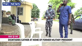 [VIDEO] Dignitaries gather at Home of Formal Military's President Ibrahim Babangida