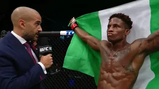 UFC 253: Hakeem Dawodu Octagon Interview