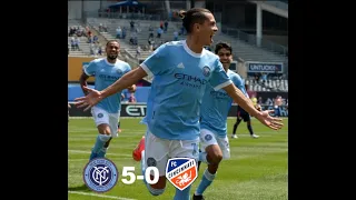 NYCFC 5-0 FC Cincinnati [] Highlights [] 4/24/21