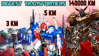 Top 10 Biggest Transformers Of All Time That Will Terrify You To The Core - Backstories Explored
