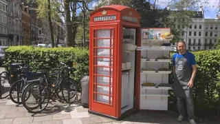 The second lives of England's iconic red phone booths