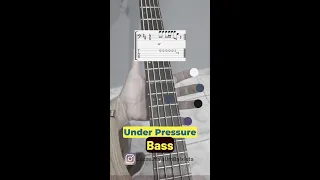 Under Pressure - Bass tabs | Mais um Baixista