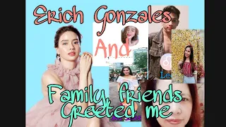 Erich Gonzales, family and friends greeted on My birthday