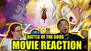THIS IS WAY BETTER THAN THE ANIME!! - Dragon Ball Z: Battle of the Gods MOVIE REACTION VIDEO!