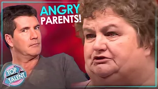 Simon Cowell CONFRONTED By Angry Contestants and Parents!