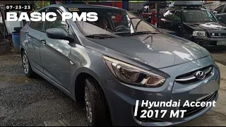 Hyundai Accent 2017 MT | BASIC PMS by MG Autoworx