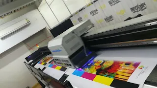 DOCAN 5M kyocera printer with 12pcs print heads print 3 roll at same time