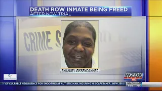 Death row inmate being freed