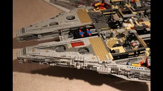 The Lego Millennium Falcon 75192 Stop Motion Build (Largest Lego Set EVER)