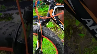 Appgrow fatbike suspension test #cycle #cyclemode #bicycle