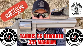 TAURUS 66 7-SHOT 357 MAGNUM REVIEW! QUALITY MAGNUM WHEELGUN!
