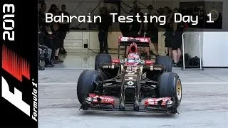 F1 2014 Bahrain Pre Season Testing (Day 1)