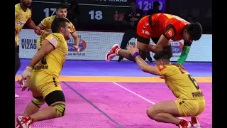 Pro Kabaddi 2018 Highlights - Bengaluru Bulls vs Telugu Titans [Hindi]