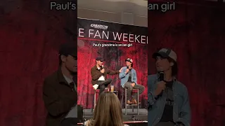 Ian Somerhalder and Paul Wesley Vampire Diaries Convention Chicago Panel #vampirediaries #tvd