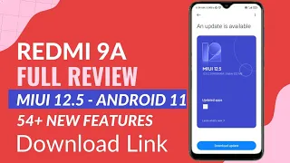 Redmi 9A MIUI 12.5 Update | Redmi 9A Android 11 Update | Redmi 9A New Update | Redmi 9A New Update