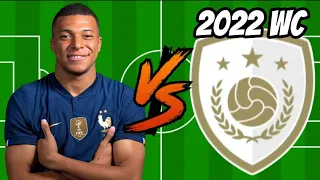 Mbappe 🆚 2022 WC Legends 🔥💪😲 (1vs14)