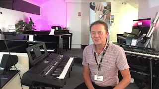 Yamaha PSRSX600 Keyboard Demo At Musicroom Lincoln