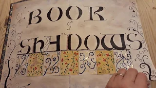 Book of shadows flip through