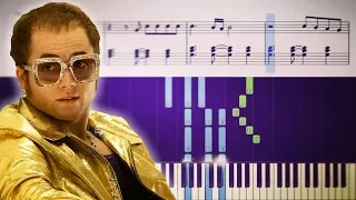 How to play the piano part of Rocket Man by Elton John