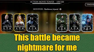 Fatal Action Movie Tower Battle 189 | MK Mobile