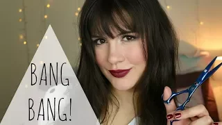 How to Cut Your Own Fringe Bangs Like a PRO! | Hairstyle Tutorial