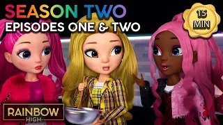 Meet the New Roomies! ✌️ | Season 2 Episodes 1-2 | Rainbow High Compilation