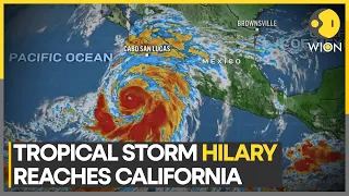 Tropical storm Hilary brings flooding in Southern California | WION