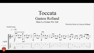 Gaston Rolland - Toccata - Guitar Tabs