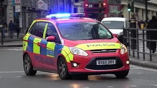 RED Armed Police car responding + canceling!