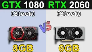 GTX 1080 Vs. RTX 2060 | 1080p and 1440p | New Games Benchmarks